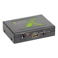 Techly HDMI Audio-Extractor auf Toslink und RCA 1