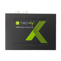 Techly HDMI Audio-Extractor auf Toslink und RCA 3