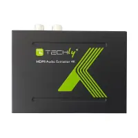 Techly HDMI Audio-Extractor auf Toslink und RCA 3