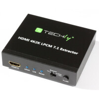Techly HDMI Audio-Extractor LPCM 7.1 4K  gallery