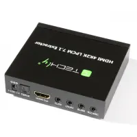 Techly HDMI Audio-Extractor LPCM 7.1 4K UHD 3D 2