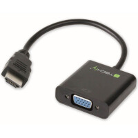 Techly HDMI zu VGA Konverter mit Audio gallery