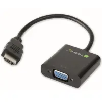 Techly HDMI zu VGA Konverter mit Audio gallery