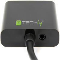 Techly HDMI zu VGA Konverter mit Audio 3