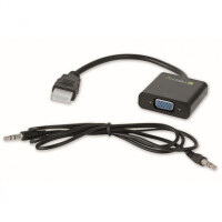 Techly HDMI zu VGA Konverter mit Audio und Micro-USB 3