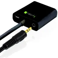Techly HDMI zu VGA Konverter mit Audio und Micro-USB 4