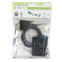 Techly SVGA und Audio zu HDMI Konverter 3