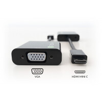 converter hdmi mini c to vga 4