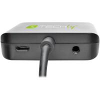 Techly Audio-Extractor HDMI Stereo/Audio-Kanal 5.1 4K 3D 4