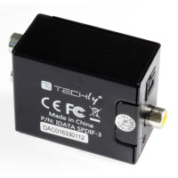 Techly Digital Audio zu Analog Audio Konverter 3