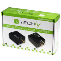 Techly Digital Audio zu Analog Audio Konverter 5