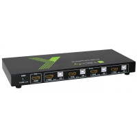 kvm switch 4x1 con usb e hdmi 3