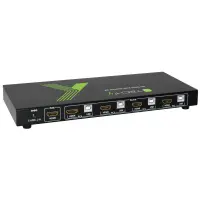 kvm switch 4x1 con usb e hdmi 3