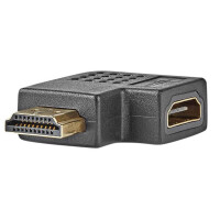 Techly HDMI Adapter Stecker/Buchse 270° 3