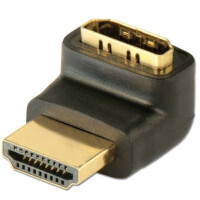 Techly HDMI Adapter Stecker/Buchse 90° 2