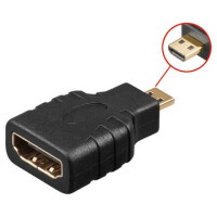 Techly HDMI Adapter F auf HDMI Micro D S gallery