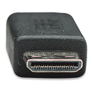 Techly HDMI Kabel HighSpeed mit Ethernet/ Mini HDMI schwarz 