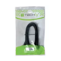 Techly DVI-D Dual-Link Kabel Stecker/Stecker + Ferrit schwar