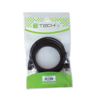 Techly HDMI zu DVI-D Anschlusskabel schwarz 10m 2