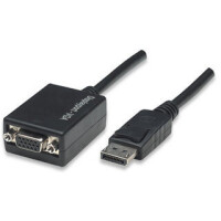 Techly Adapter DisplayPort Stecker auf VGA Buchse 5