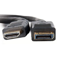 Techly DisplayPort 1.2 auf HDMI Anschlusskabel schwarz 3m 4