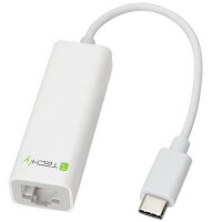 Techly Adapter USB3.1 Type C M auf RJ45  gallery