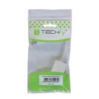 Techly Adapter USB-C auf VGA und Aufladeport USB-C wei&szlig