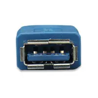 Techly USB 3.0 Kabel Typ A-Stecker - Typ A- Buchse blau 3m 4