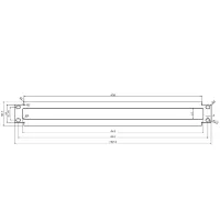19inch 1u cable routing panel with brush ral7035 2