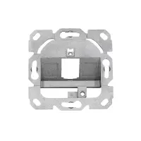 frame set 1-port for keystones din49075 ral9010 5