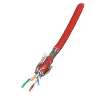 Patchkabel Cat.7 S/FTP 600MHz AWG26/7 10 GB halogenfrei 100m