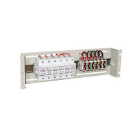 19inch 3u power distribution/circuit braker housing for 22 m