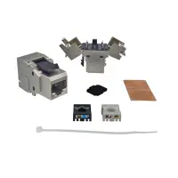 RJ45 Keystone Modul Cat.6a 500 Mhz 10Gbi gallery