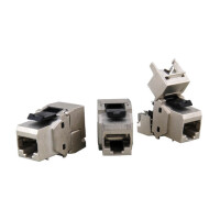 RJ45 Keystone Modul Cat.6a 500 Mhz 10Gbit vollgeschirmt werk