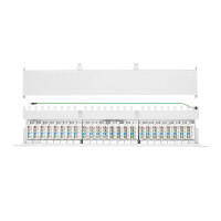 profipatch 19inch patchpanel cat.6a 500mhz shielded 24-port 
