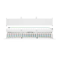 profipatch 19inch patchpanel cat.6a 500mhz shielded 24-port 