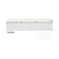 profipatch 19inch patchpanel cat.6a 500mhz shielded 24-port 