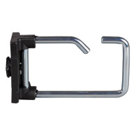 19inch 1u cable routing panel 5x metal bracket single 4
