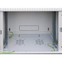 19inch wall housing fixed 1-part ral7035 3