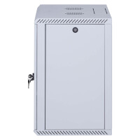 19inch wall housing fixed 1-part ral7035 4