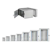 19inch wall housing swiveling 2-part ral gallery