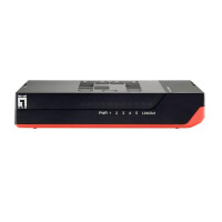 LevelOne 5-Port Gigabit Ethernet Desktop Switch "Black 