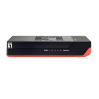 LevelOne 5-Port Gigabit Ethernet Desktop Switch "Black 