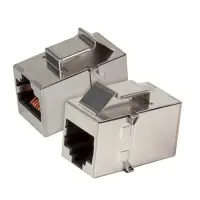 keystone snap-in adapter rj45 f/f stp ca gallery