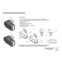 Kompaktschwenkhebel für Profilhalbzylinder zum Nachr&uu