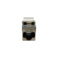1x Cat.6A Keystone Einbauadapter Verbindungskupplung RJ45 Bu