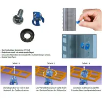 cage nuts 50 pieces 2