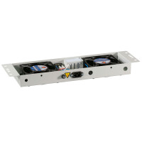 Lüftereinheit 2-fach inkl. Thermostat Plug & Play f