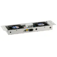 Lüftereinheit 2-fach inkl. Thermostat Plug & Play f