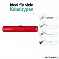 ProfiPatch Abisolierwerkzeug Abisolierer für Verlegekab